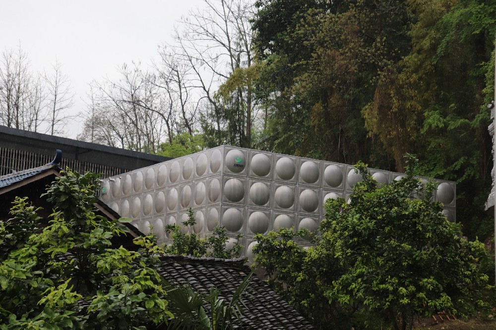 俞欧环保承建贵州思南邵家桥镇康养中心400m³消防水箱项目圆满竣工